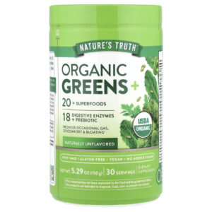 Natures Truth Verduras Orgânicas+ Naturalmente Sem Sabor 150 g (529 oz)