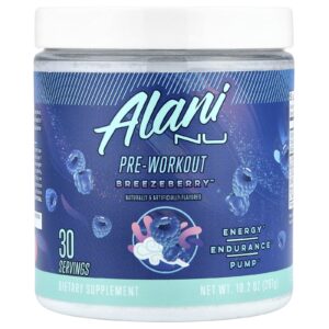 Alani Nu Pré-treino BreezeBerry™ 291 g (102 oz)
