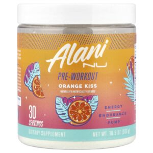 Alani Nu Pré-treino Beijo de Laranja 300 g (105 oz)