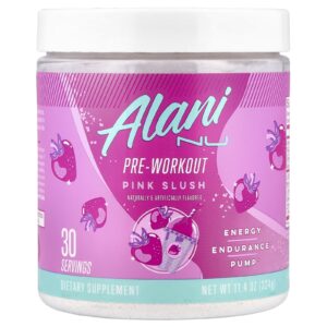 Alani Nu Pré-treino Slush Rosa 324 g (114 oz)