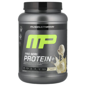 MusclePharm Pro Series Protein+ Baunilha Intensa e Cremosa 106 kg (23 lb)