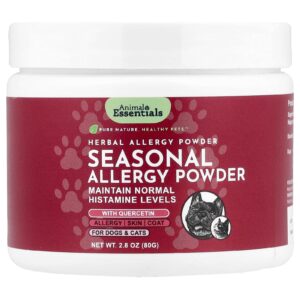 Animal Essentials Pó para Alergia Sazonal Para Cães e Gatos 80 g (28 oz)