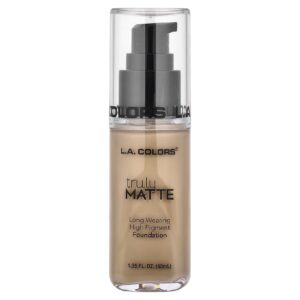 L.A. Colors Base Truly Matte CLM355 Bege Médio 40 ml (135 fl oz)