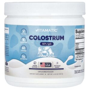 Vitamatic Colostro Sem Sabor 120 g (423 oz)