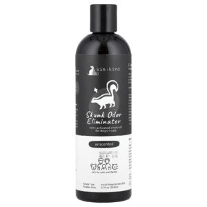 Kin+Kind Shampoo Eliminador de Odores de Karité Para Cães e Gatos Sem Perfume 354 ml (12 fl oz)