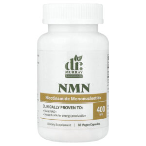 Dr. Murrays NMN 400 mg 60 Cápsulas Veganas