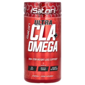 Isatori Ultra CLA + Ômega 90 Cápsulas Softgel