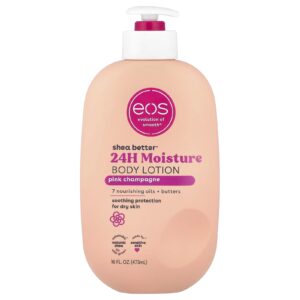 EOS Shea Better™ Loção Corporal Hidratante 24H Champanhe Rosa 473 ml (16 fl oz)