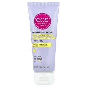 EOS Shea Better™ Loção de Hidratação com Hidratação por 24 Horas Cashmere de Baunilha 74 ml (25 fl oz)