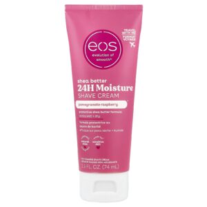 EOS Shea Better Creme de Barbear 24H Moisture Romã e Framboesa 74 ml (25 fl oz)