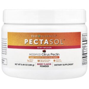 Econugenics Pectina Cítrica Modificada PectaSol® Infusão de Frutos Silvestres 184 g (649 oz)