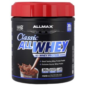 ALLMAX CLASSE ALLWHEY® 100% Fonte de Proteína Whey Chocolate 425 g (09 lb)