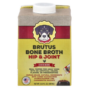 Brutus Bone Broth Quadril e Articulações Para Cães Adultos Frango 500 ml (169 fl oz)
