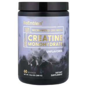 BioEmblem Creatina Mono-hidratada Sem Sabor 300 g (106 oz)