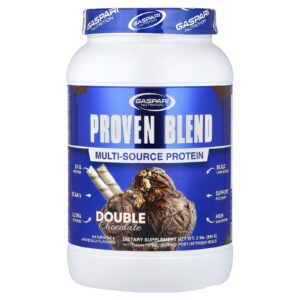 Gaspari Nutrition Mistura Comprovada de Proteína de Múltiplas Fontes Chocolate Duplo 896 g (2 lbs)