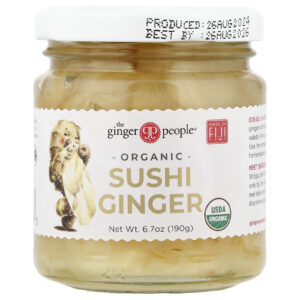 The Ginger People Gengibre para Sushi Orgânico 190 g (67 oz)