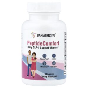 BariatricPal Peptide Comfort Vitamina para Suporte Diário de GLP-1 60 Cápsulas