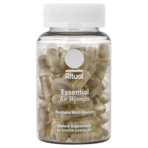 Ritual Essencial para Mulheres Multivitamínico Pós-natal Menta 60 Cápsulas Veganas