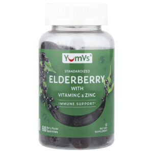 YumVs Gomas de Sabugueiro com Vitamina C e Zinco Fruto Silvestre 60 Gomas