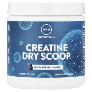 MRM Nutrition Creatine Colher Medidora para Seco Framboesa Azul 90 g (32 oz)