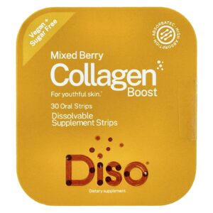 Diso Collagen Boost Frutos Silvestres Mistos 30 Tiras Orais