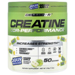 C4 / Cellucor Creatina COR-Performance® Jolly Rancher Maçã Verde 316 g (111 oz)