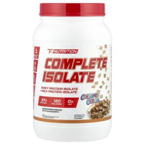 TC Nutrition Isolado Completo Cereal com Canela 907 g (2 lb)
