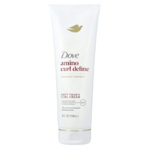Dove Amino Curl Define Creme para Cachos de Toque Suave Para Cabelos Cacheados e Encorpados 236 ml (8 fl oz)