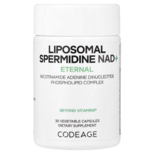Codeage Espermidina Lipossomal NAD+ 30 Cápsulas Vegetais