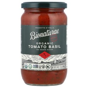 Bionaturae Bionaturae™ Tomate e Manjericão Orgânicos 680 g (24 oz)