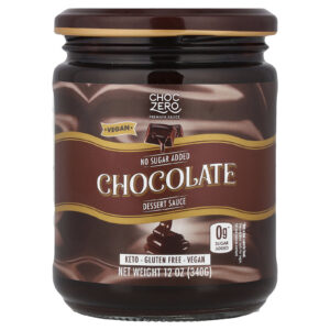 ChocZero Molho de Sobremesa Chocolate 340 g (12 oz)