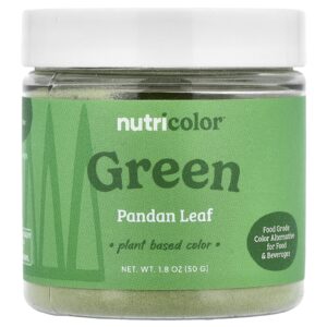 Nutricost Nutricolor™ Folha de Pandan Verde 50 g (18 oz)