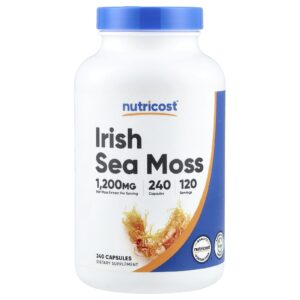 Nutricost Musgo-do-Mar-Irlanda 240 Cápsulas (600 mg por Cápsula)