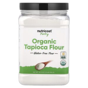Nutricost Pantry Farinha de Tapioca Orgânica 1.134 g (405 oz)
