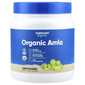 Nutricost Amla Orgânica Sem Sabor 454 g (162 oz)