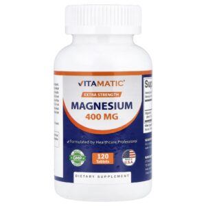 Vitamatic Magnésio 400 mg 120 Comprimidos