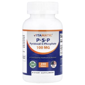 Vitamatic P-5-P 100 mg 240 Comprimidos