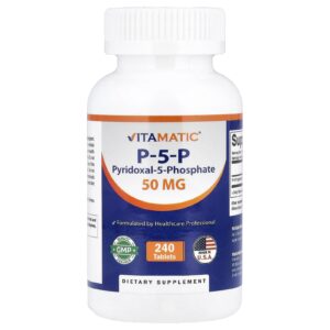 Vitamatic P-5-P 50 mg 240 Comprimidos