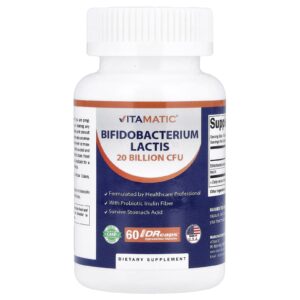 Vitamatic Bifidobacterium Lactis 60 Cápsulas de Hipromelose DRcaps®