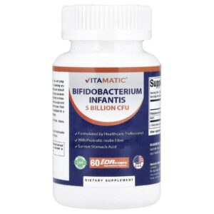 Vitamatic Bifidobacterium infantis 60 Cápsulas de Hipromelose DRcaps®