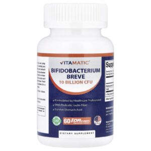 Vitamatic Bifidobacterium Breve 60 Cápsulas de Hipromelose DrCaps®