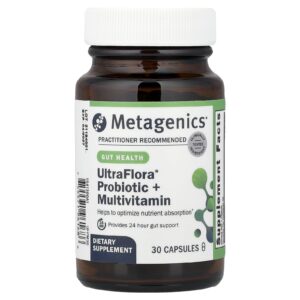 Metagenics UltraFlora® Probiótico + Multivitamínico 30 Cápsulas