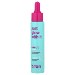 b.tan Just Glow With It Gotas de Brilho Bronzear Mais Escuro 40 ml (135 fl oz)