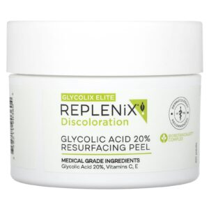 Replenix Descoloração Glycolix Elite Esfoliante Rejuvenescedor de 20% de Ácido Glicólico 60 Esponjas