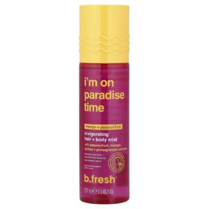 b.fresh Im Paradise Time Spray Revigorante para Cabelos + Corpo Manga + Maracujá 221 ml (75 fl oz)