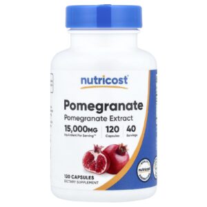 Nutricost Romã 120 Cápsulas (333 mg por Cápsula)
