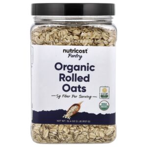 Nutricost Pantry Aveia em Flocos Orgânica 907 g (324 oz)