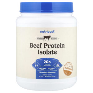 Nutricost Isolado de Proteína Bovina Chocolate 907 g (2 lb)