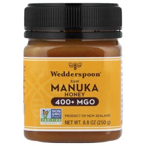 Wedderspoon Mel de Manuka cru MGO 400+ 250 g (88 oz)