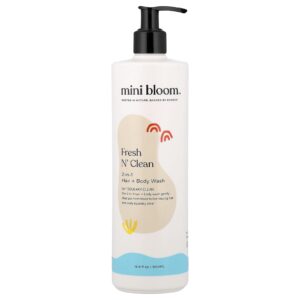 Mini Bloom Fresh N Clean Sabonete Líquido + Corpo 2 em 1 500 ml (166 fl oz)